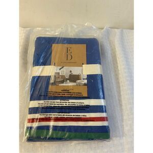 ED Ellen Degeneres standard crib dust Ruffle new‎ multicolor